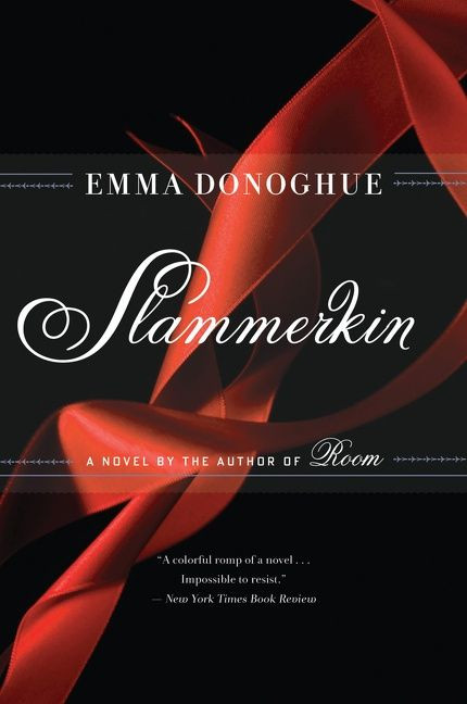 Slammerkin book cover by Emma Donoghue