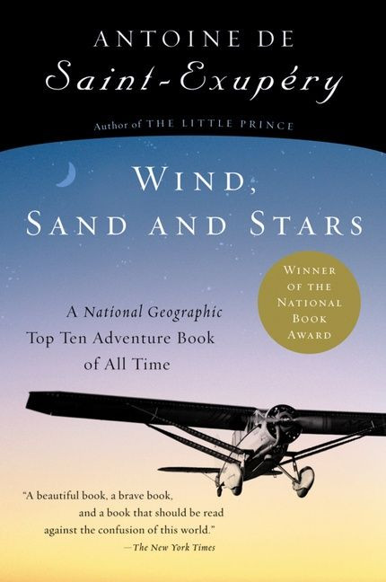 Wind, Sand And Stars book cover by Antoine De Saint-Exupéry