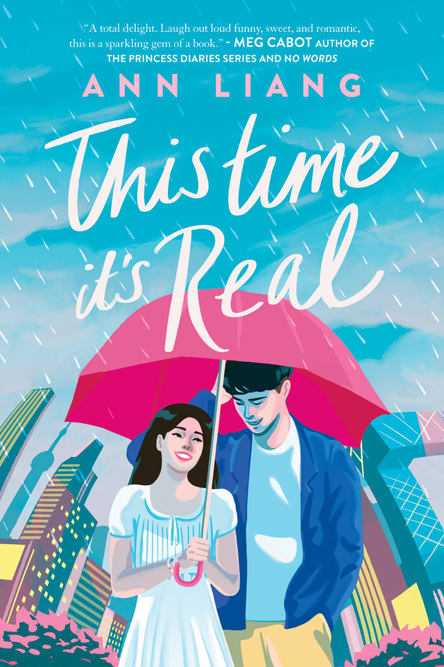This Time It's Real book cover by Ann Liang