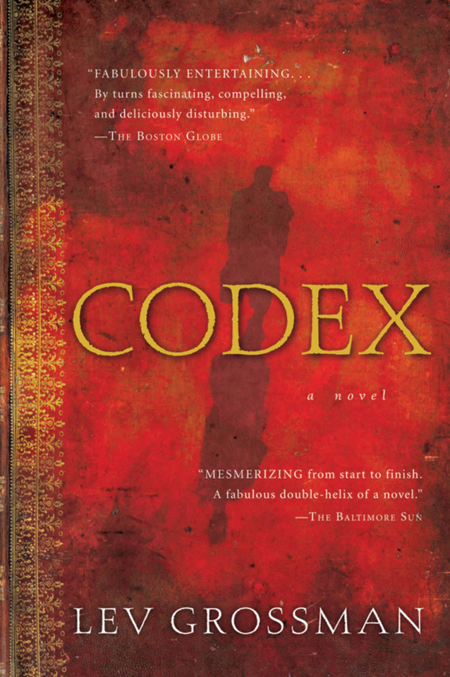 Codex book cover by Lev Grossman