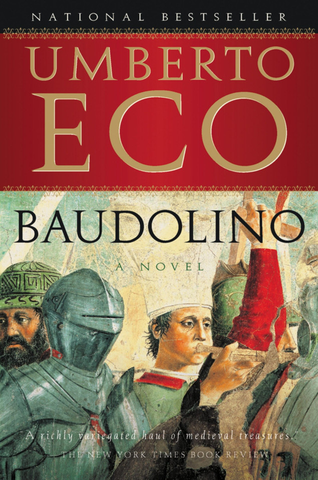 Baudolino book cover by Umberto Eco