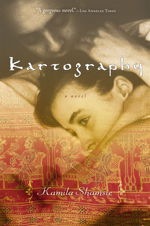 Kartography book cover by Kamila Shamsie