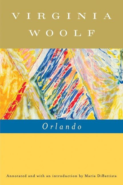 Orlando, A Biography: The Virginia Woolf Library Annotated  Edition book cover by Virginia Woolf, Mark Hussey
