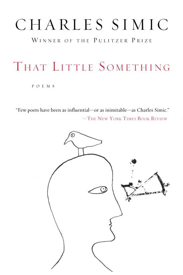 That Little Something book cover by Charles Simic