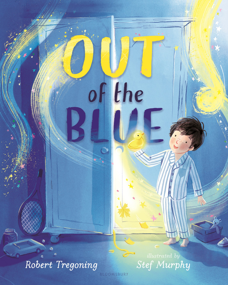 Out of the Blue: A heartwarming picture book about celebrating difference book cover by Robert Tregoning