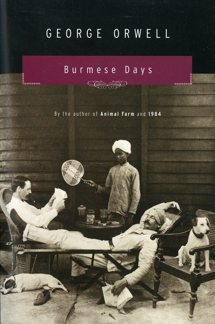 Burmese Days book cover by George Orwell