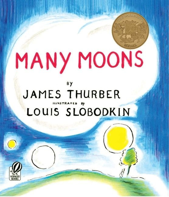 Many Moons book cover by James Thurber