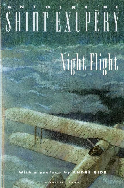 Night Flight book cover by Antoine De Saint-Exupéry