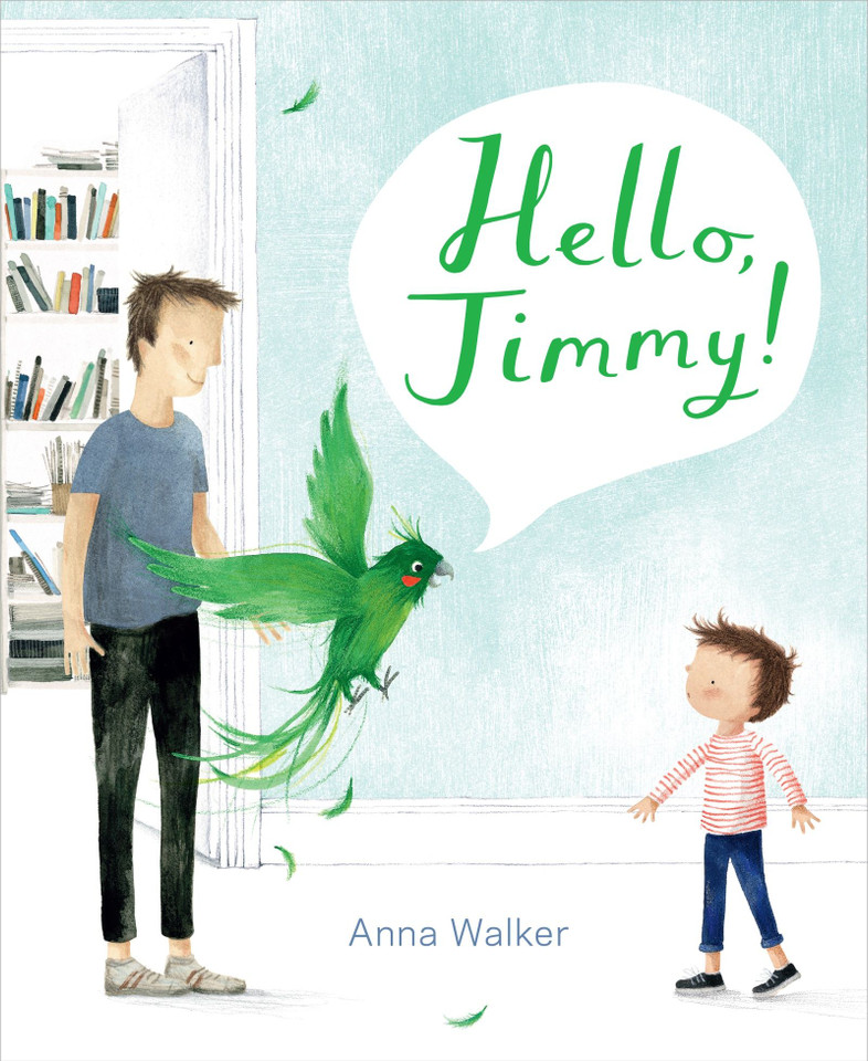 Hello, Jimmy! book cover by Anna Walker