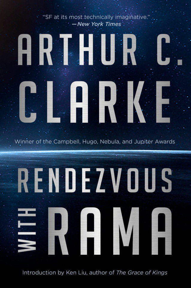Rendezvous With Rama book cover by Arthur C. Clarke