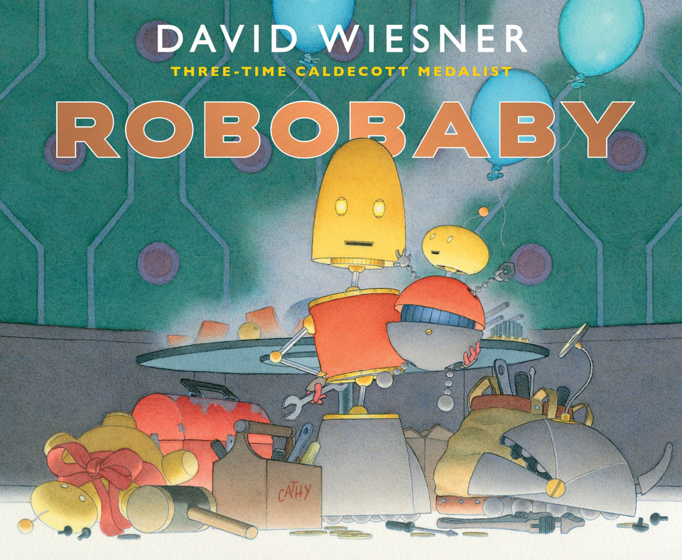 Robobaby (signed Edition) book cover by David Wiesner