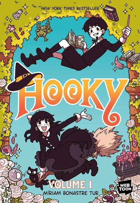 Hooky Volume 1: A Graphic Novel (Hooky #1) book cover by Míriam Bonastre Tur