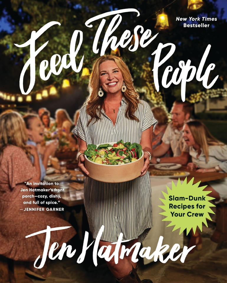 Feed These People: Slam-Dunk Recipes for Your Crew book cover by Jen Hatmaker