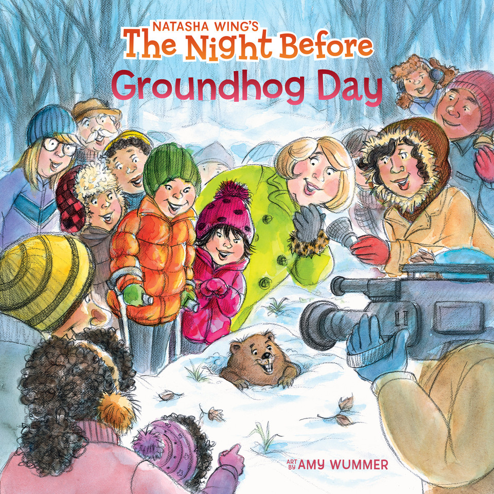 The Night Before Groundhog Day (The Night Before) book cover by Natasha Wing