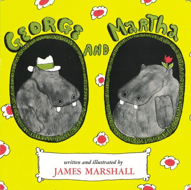 George and Martha (George and Martha #1) book cover by James Marshall