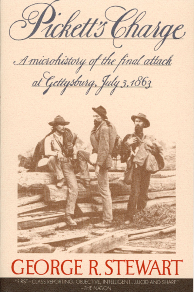 Pickett's Charge book cover by George Stewart