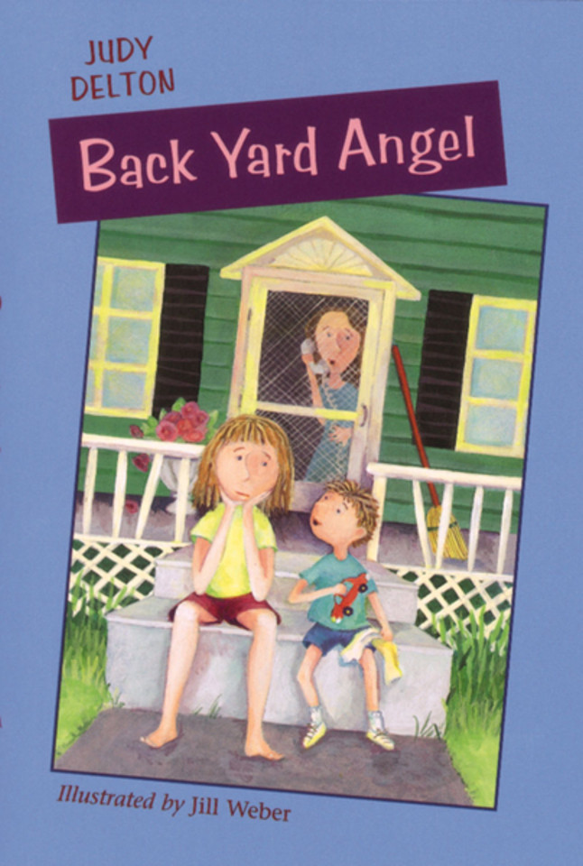 Back Yard Angel book cover by Judy Delton