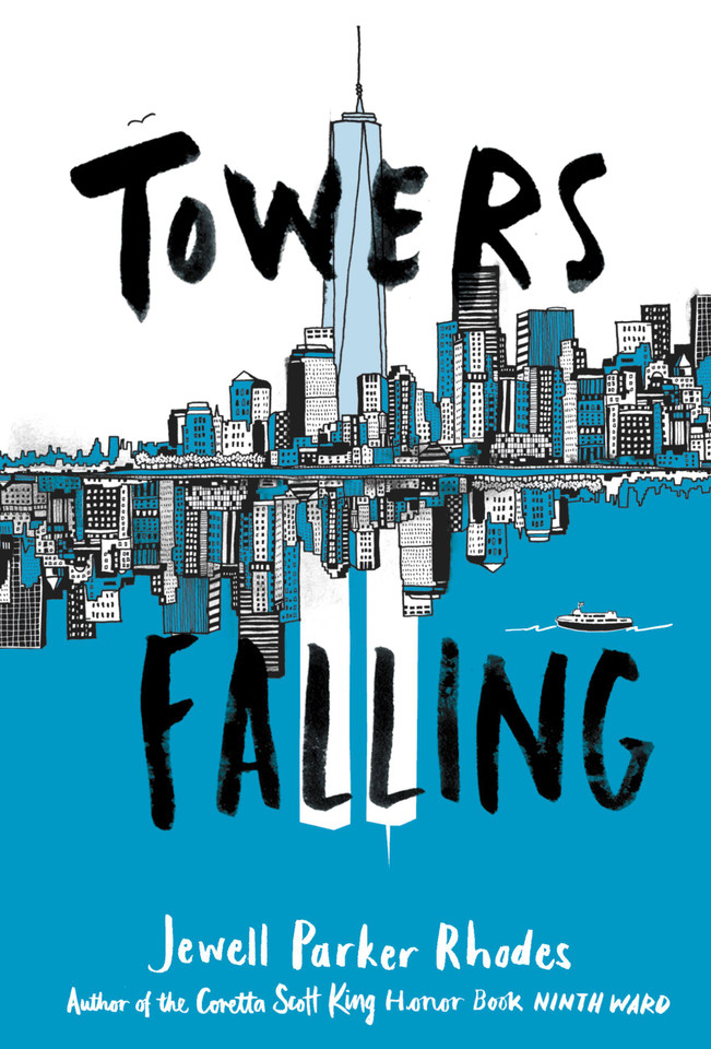 Towers Falling book cover by Jewell Parker Rhodes