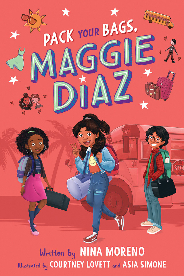 Pack Your Bags, Maggie Diaz book cover by Nina Moreno