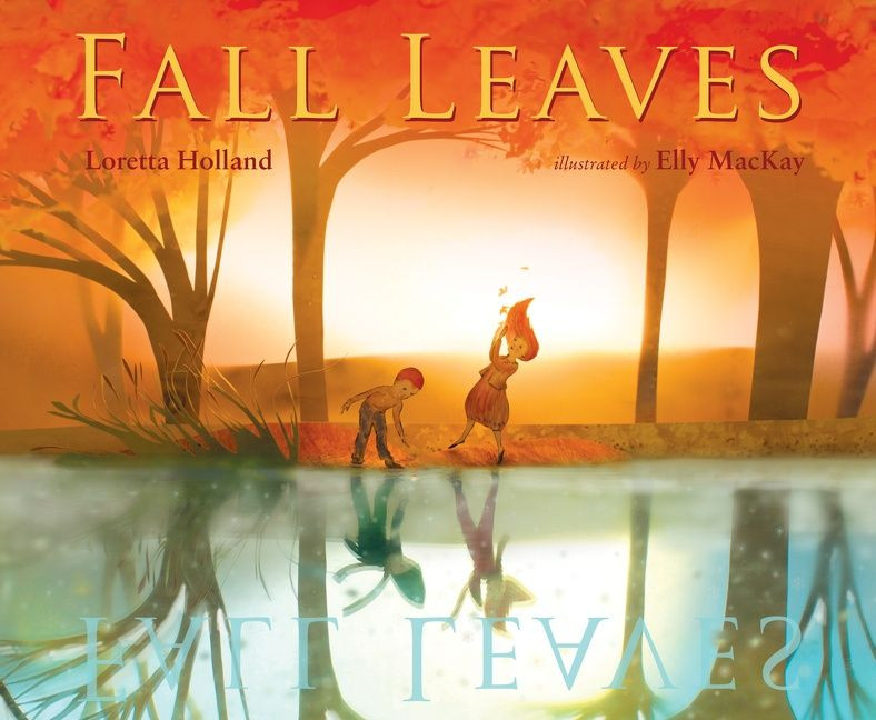 Fall Leaves book cover by Loretta Holland