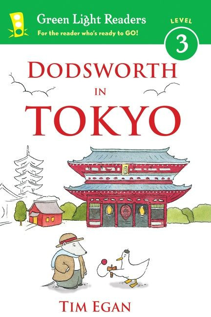 Dodsworth in Tokyo (Dodsworth Beginning Readers) book cover by Tim Egan