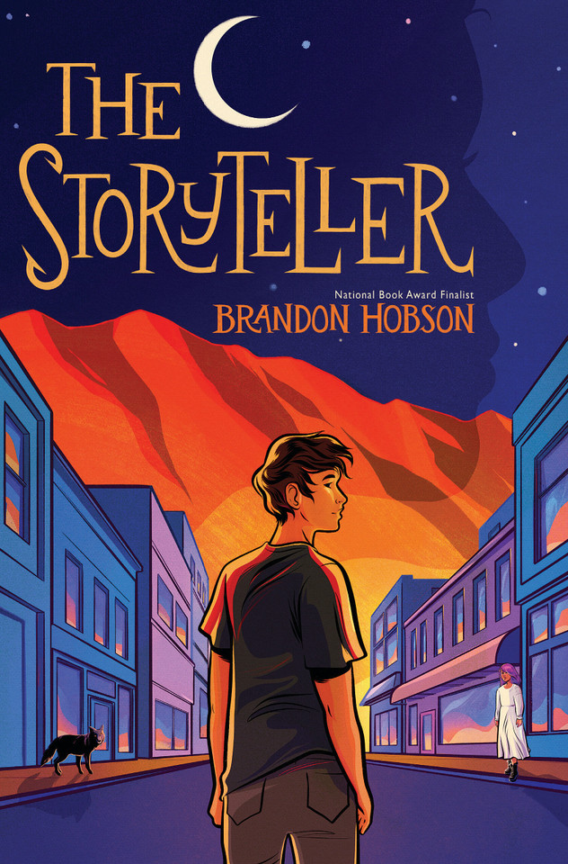 The Storyteller book cover by Brandon Hobson