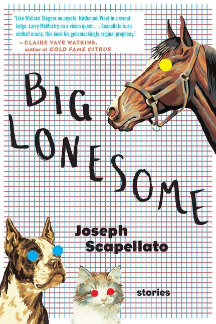 Big Lonesome book cover by Joseph Scapellato