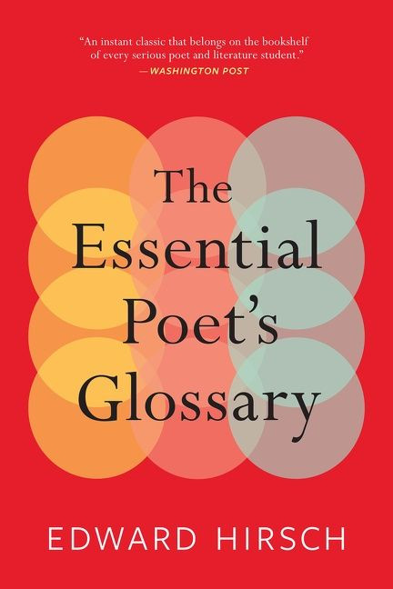 The Essential Poet's Glossary book cover by Edward Hirsch