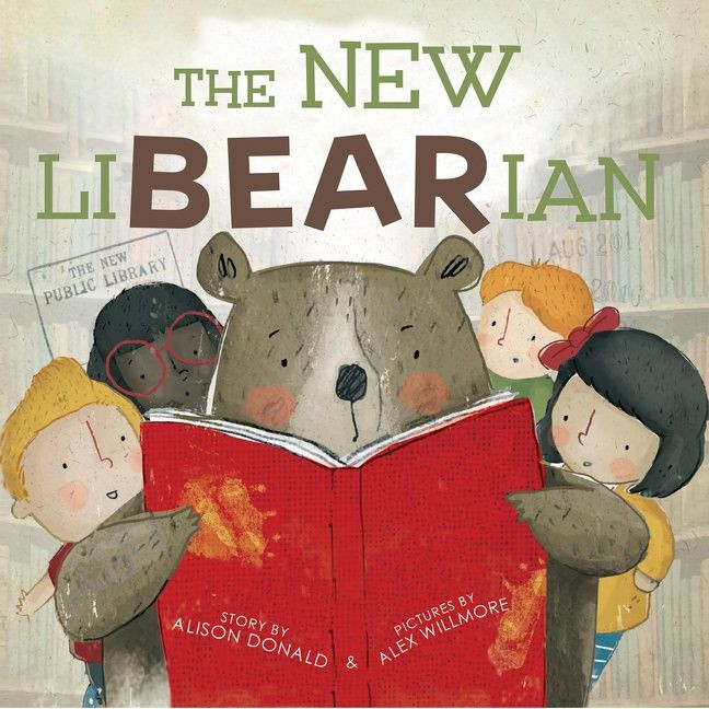 The New Libearian book cover by Alison Donald