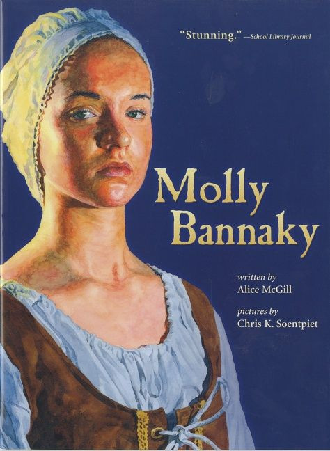 Molly Bannaky book cover by Chris K. Soentpiet, Alice McGill