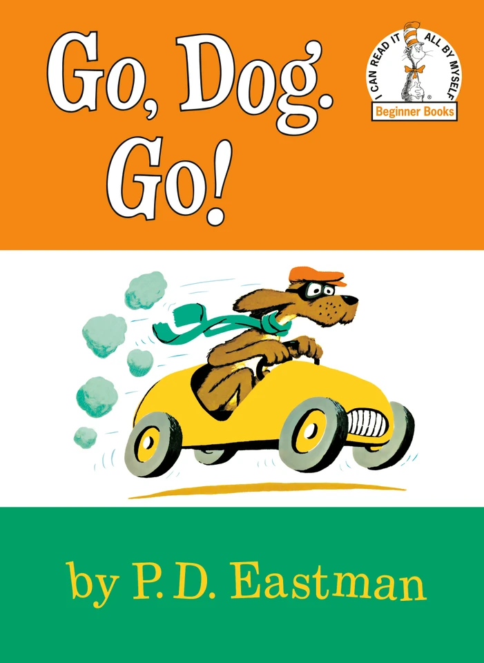 Go, Dog. Go! (Beginner Books) book cover by P.D. Eastman