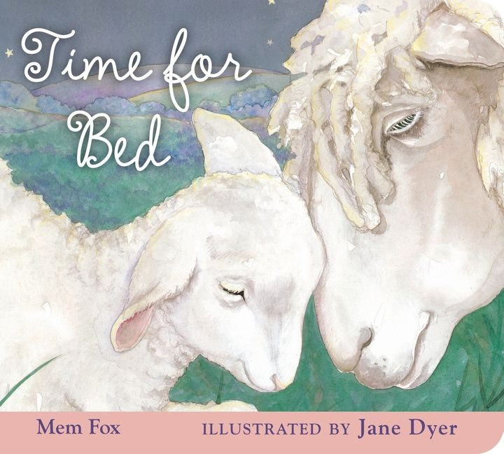 Time for Bed Padded book cover by Mem Fox
