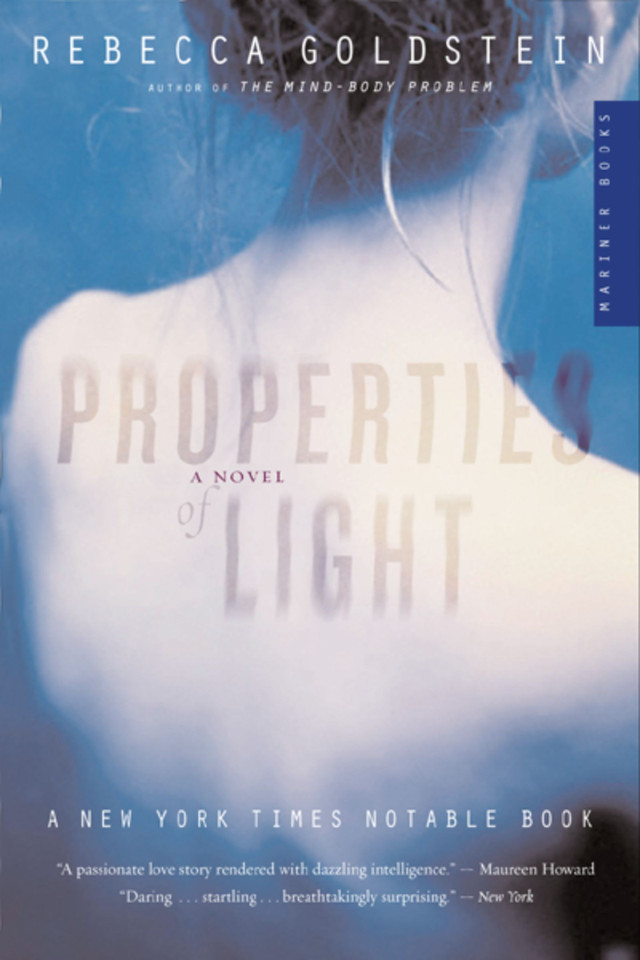 Properties Of Light: A Novel of Love, Betrayal, and Quantum Physics book cover by Rebecca Goldstein