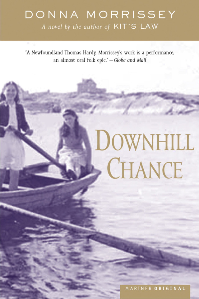 Downhill Chance: A Novel book cover by Donna Morrissey
