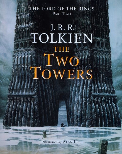 The Two Towers: Being the Second Part of The Lord of the Rings book cover by J.R.R. Tolkien