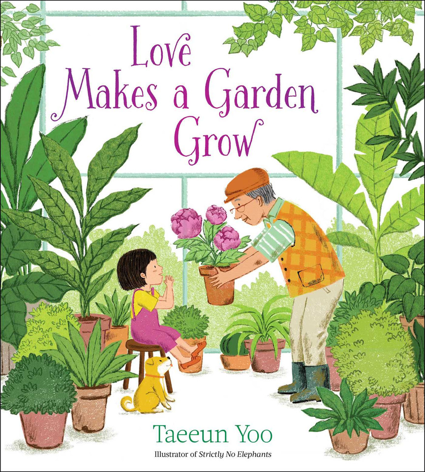 Love Makes a Garden Grow book cover by Taeeun Yoo