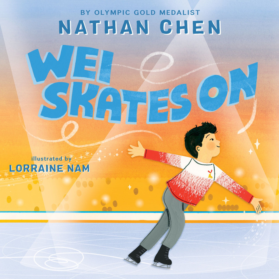 Wei Skates On book cover by Nathan Chen