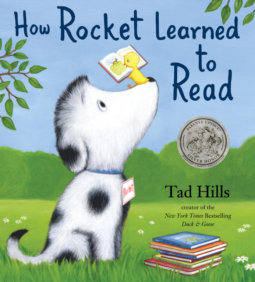How Rocket Learned to Read (Rocket) book cover by Tad Hills