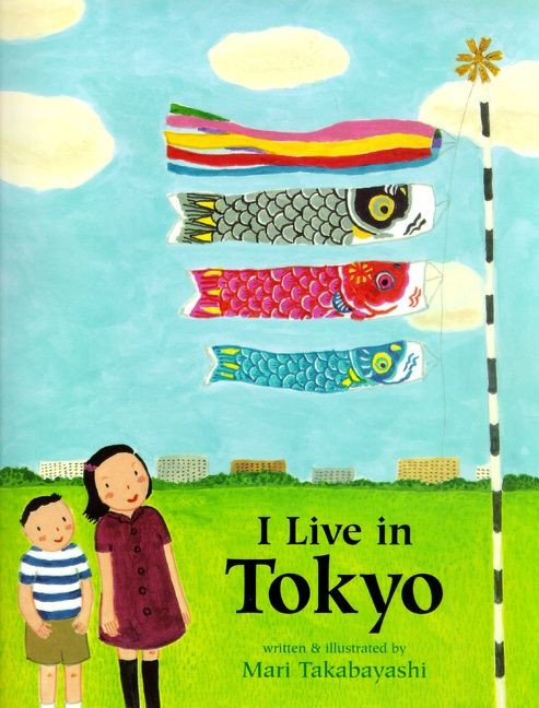 I Live in Tokyo book cover by Mari Takabayashi