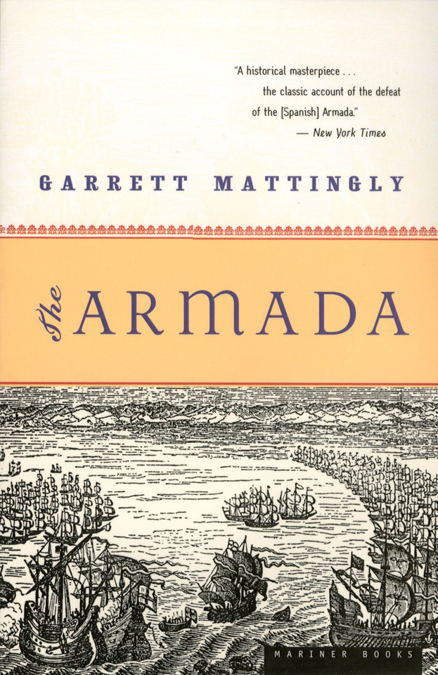 The Armada book cover by Garrett Mattingly