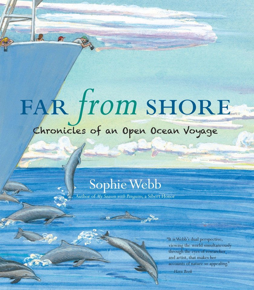 Far from Shore: Chronicles of an Open Ocean Voyage book cover by Sophie Webb