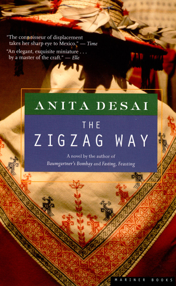 The Zigzag Way: A Novel book cover by Anita Desai