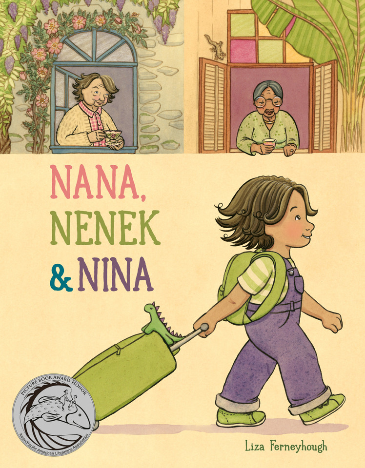 Nana, Nenek & Nina book cover by Liza Ferneyhough