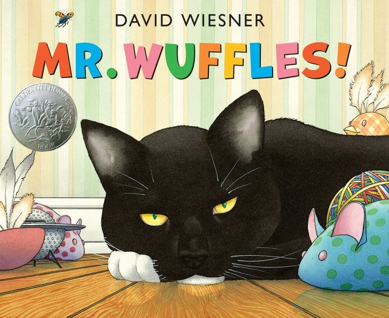 Mr. Wuffles!: A Caldecott Honor Award Winner book cover by David Wiesner