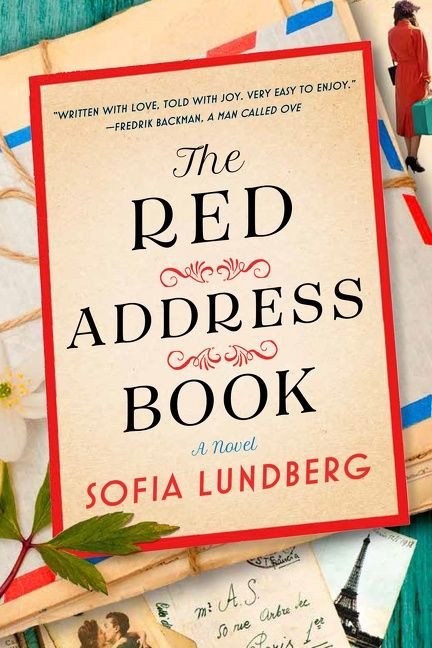 The Red Address Book book cover by Sofia Lundberg