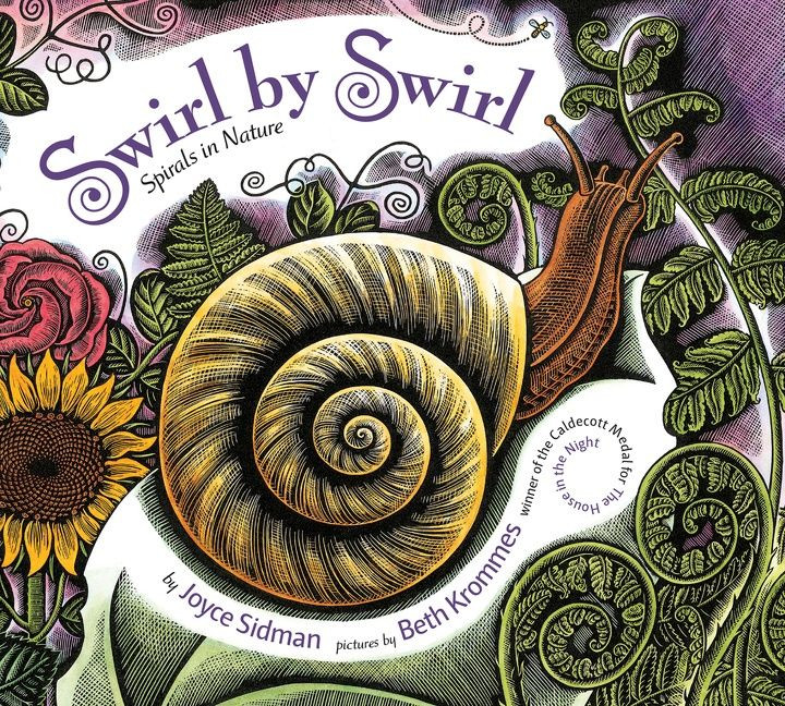 Swirl by Swirl: Spirals in Nature book cover by Joyce Sidman
