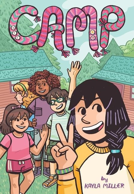 Camp book cover by Kayla Miller
