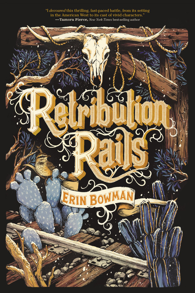 Retribution Rails book cover by Erin Bowman