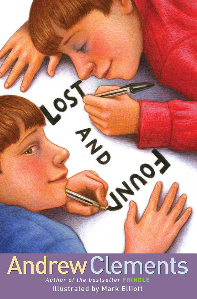 Lost and Found book cover by Andrew Clements