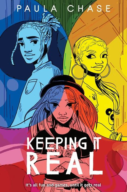 Keeping It Real book cover by Paula Chase